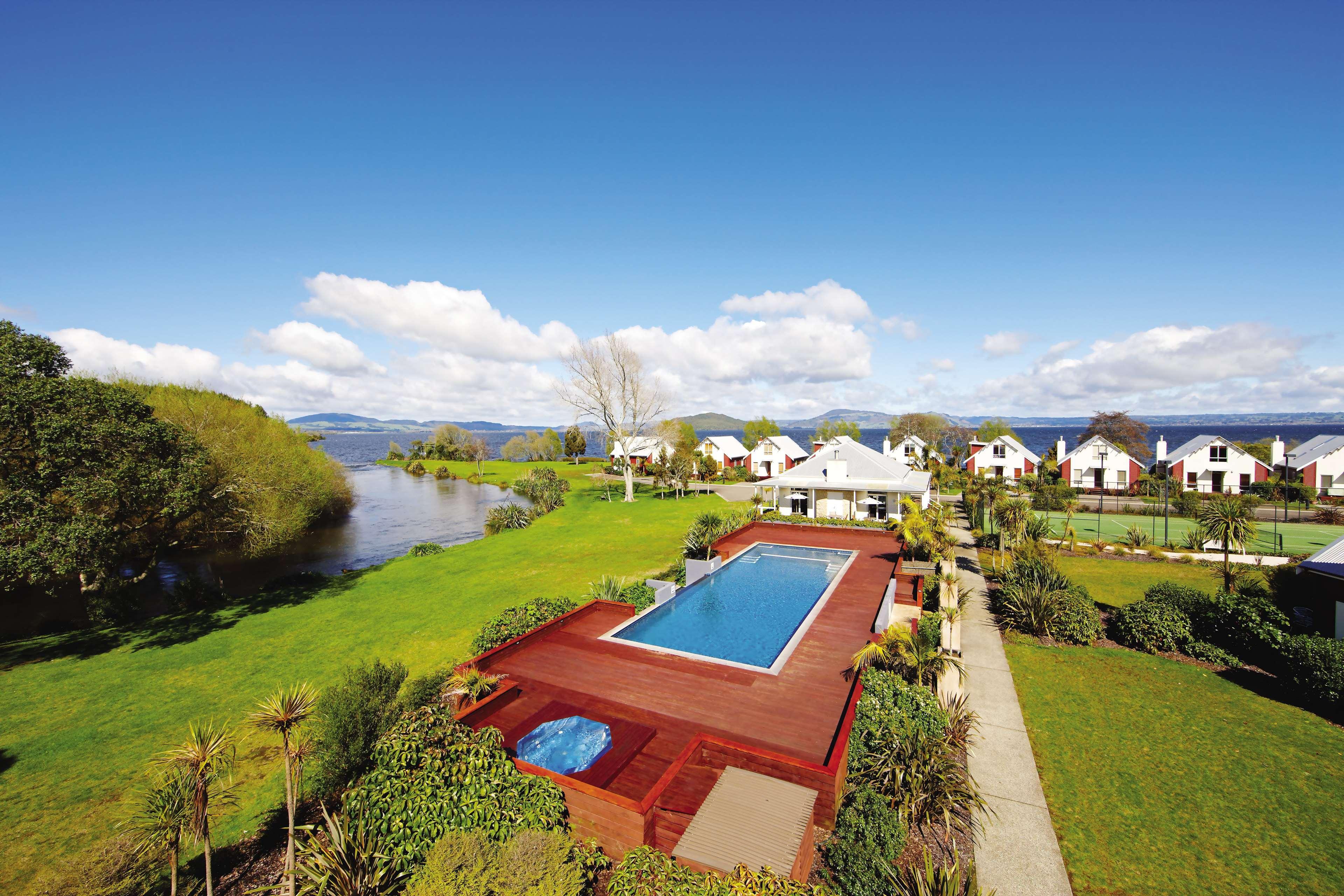 Ramada Resort By Wyndham Rotorua Marama Exterior foto